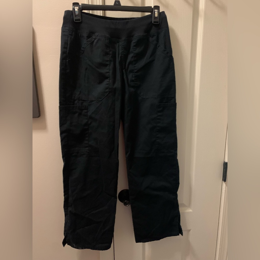 Black Cherokee workwear scrub SET- straight leg